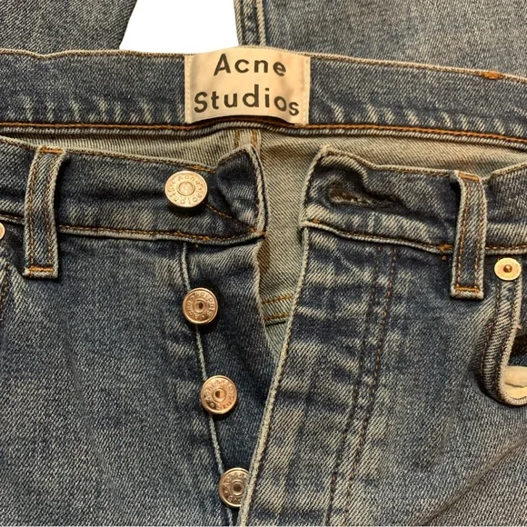 Acne Studios Town Str Vintage Men's Jeans Sz 32 Y2K 90’s Grunge Streetwear Italy